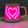Ceramic Mug with Pixel Display - 图片 3