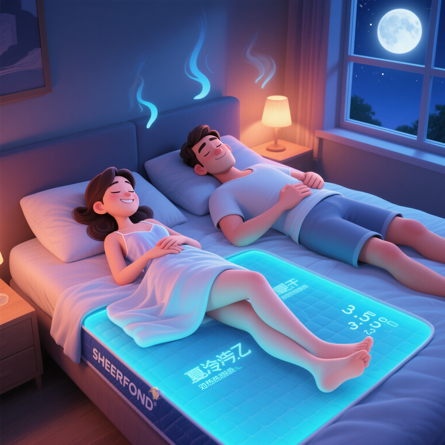 Cooling and Warming Mattress Topper